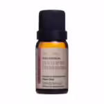 Frasco de vidro âmbar com 10ml do Óleo Essencial de Eucalipto Citriodora Via Aroma.