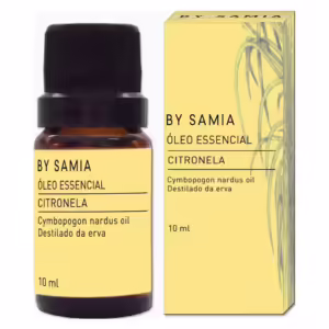 ÓLEO ESSENCIAL DE CITRONELA ORGâNICO 10ML – BY SAMIA