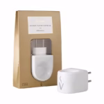 Difusor aromatizador elétrico Bivolt Original Via Aroma branco de porcelana