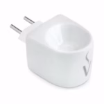Difusor aromatizador elétrico Bivolt Original Via Aroma branco de porcelana na embalagem